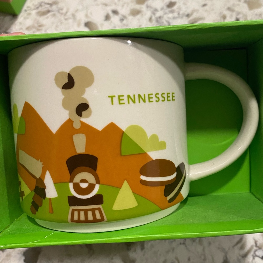 Starbucks Tennessee You Are Here Collectible Mug